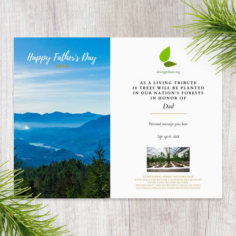 Plant-a-Tree Card for Father's Day